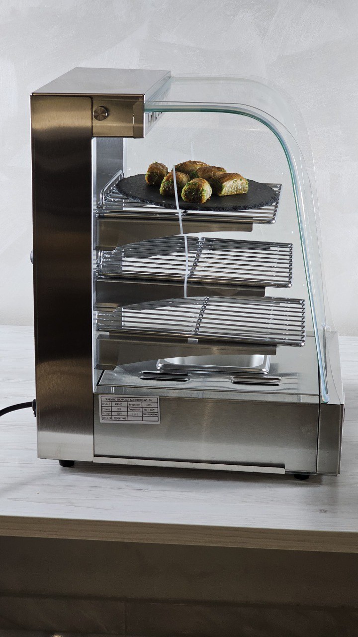 Теплова вітрина GoodFood WS100 STEEL